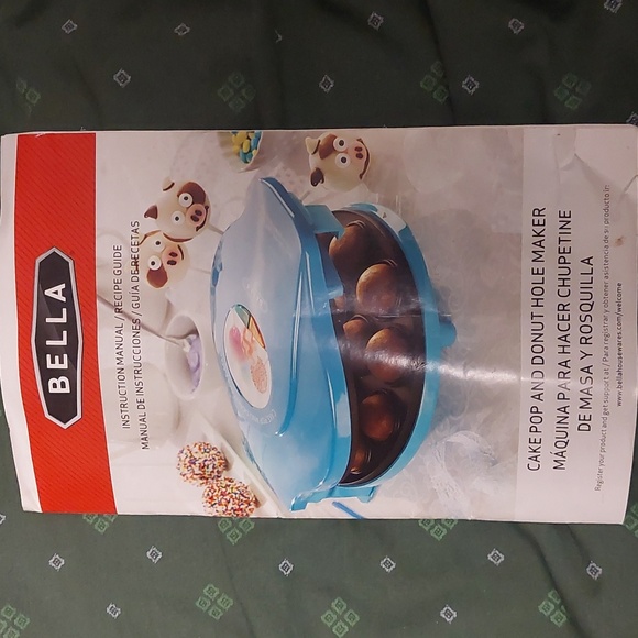 Cake pop and donut hole maker. Bella Brand - Picture 3 of 3